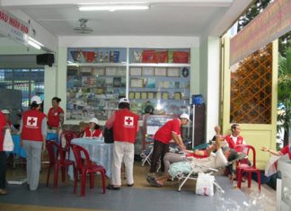 Hiến Máu Nhân Đạo Tại Chi Hội Tân Phú.