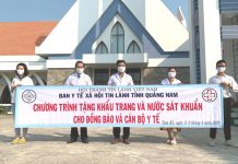 Ban Y Tế – Xã Hội Tin Lành Tỉnh Quảng Nam Chung Tay Cùng Cộng Đồng Phòng, Chống Dịch Covid-19