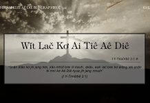 Wĭt Lač Kơ Ai Tiê Aê Diê – 3/12/2021