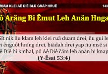 Pô Arăng Bi Êmut leh anăn Hngah – 14/4/2022