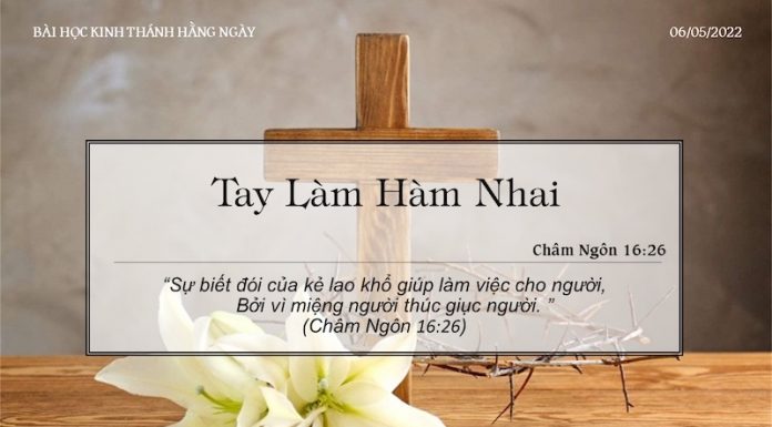 Tay Làm Hàm Nhai – 6/5/2022