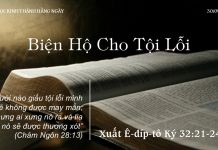 Biện Hộ Cho Tội Lỗi – 30/9/2022