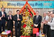 Phó Thủ Tướng Thường Trực Phạm Bình Minh Chúc Mừng Tổng Liên Hội Dịp Giáng Sinh 2022