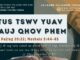 Tus Tswv Yuav Pauj Qhov Phem – 24/9/2023