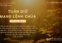 Ua Raws Tus Tswv Tej Lus Samhwm – 10/11/2023