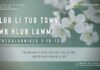 Hlub Li Tug Tswv Twb Hlub Lawm – 30/1/2024