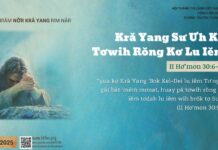 Kră Yang Sư Ưh Kơ Tơwih Rŏng Kơ Lu Iĕm – 13/3/2025