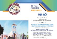 Thông Báo V/v Thư Mời Nhân Dịp Lễ Cảm Tạ Chúa và Kỷ Niệm 60 Thành Lập HTTL Tiên Hiệp