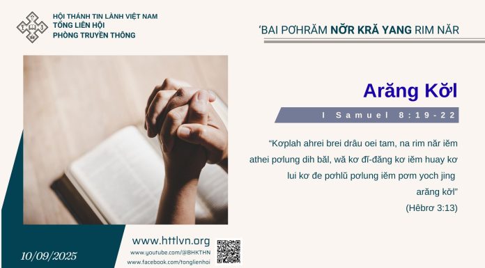 Arăng Kơ̆l – 10/9/2025