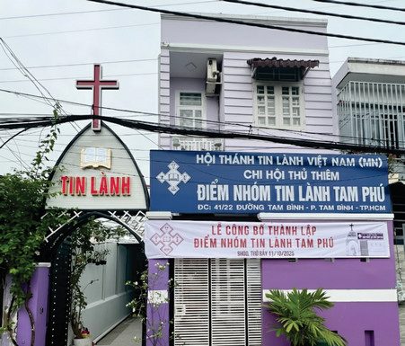 Tp. HCM: Thành Lập Điểm Nhóm Tin Lành Tam Phú