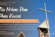 Rov Nrhiav Pom Phau Kevcai – 26/11/2025