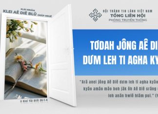 Tơdah Jông Aê Diê Dưm Leh Ti Agha Kyâo – 27/1/2026