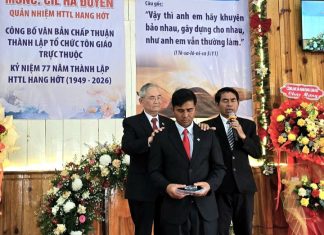 Lâm Đồng: Lễ Cảm tạ 70 năm thành lập và Bổ nhiệm Quản nhiệm Chi Hội Hang Hớt