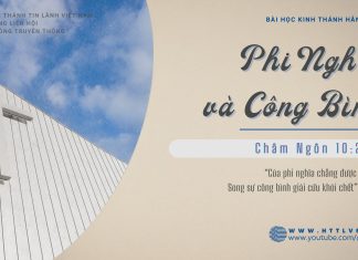 Phi Nghĩa và Công Bình – 8/2/2026