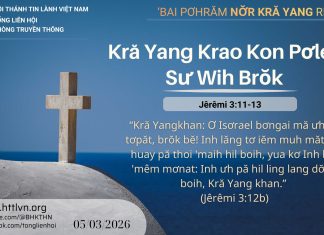 Kră Yang Krao Kon Pơlei Sư Wih Brŏk – 5/3/2026