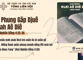 Sa Phung Găp Djuê Duah Aê Diê – 14/3/2026