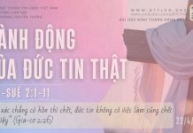 Hành Động Của Đức Tin Thật – 22/4/2026