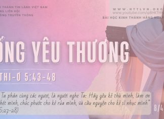 Sống Yêu Thương – 8/4/2026