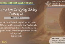 Tơdrong Pơm Kơnê̆ păng Achăng Tơdrong Lui – 24/4/2026