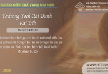 Tơdrong Yoch Rai Đunh Rai Dêh – 25/4/2026