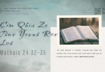 Cim Qhia Ze Tswv Yexus Rov Los – 26/6/2026