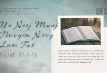 Ua Neej Muaj Tswvyim Nrog Lwm Tus – 28/6/2026