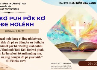 Ưh Kơ Puh Pơ̆k Kơ Đe Hơlĕnh – 9/7/2026