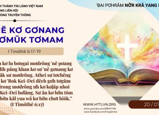 ‘Nĕ Kơ Gơnang Kơmŭk Tơmam – 20/7/2026