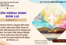 Kư̆m Hơdai Minh Đon Lui – 30/7/2026