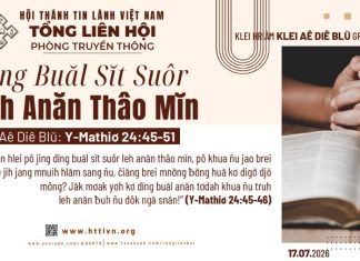 Dĭng Buăl Sĭt Suôr Leh Anăn Thâo Mĭn – 17/7/2026