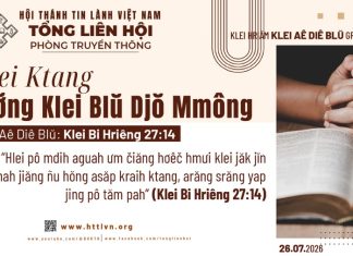 Klei Ktang Mơ̆ng Klei Blŭ Djŏ Mmông – 26/7/2026
