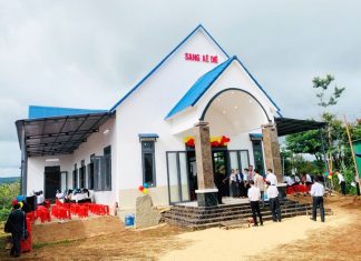 Đắk Lắk: Điểm Nhóm Buôn Ea Druich Cảm tạ Chúa – Chuyển nơi Sinh hoạt mới