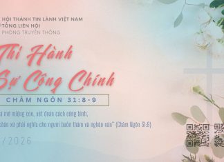 Thi Hành sự Công Chính – 5/8/2026