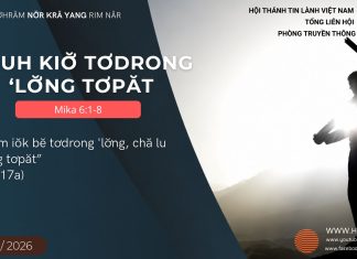 Druh Kiơ̆ Tơdrong ‘Lơ̆ng Tơpăt – 3/8/2026