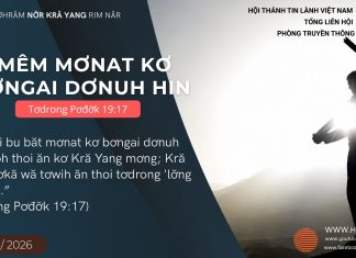 ‘Mêm Mơnat Kơ Bơngai Dơnuh Hin – 6/8/2026