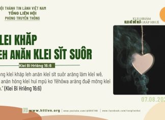 Klei Khăp leh anăn Klei Sĭt Suôr – 7/8/2026