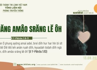 Čiăng Amâo Srăng Lĕ Ôh – 13/8/2026