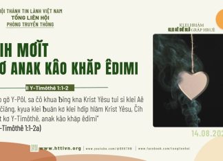 Čih Mơĭt Kơ Anak Kâo Khăp Êdimi – 14/8/2026