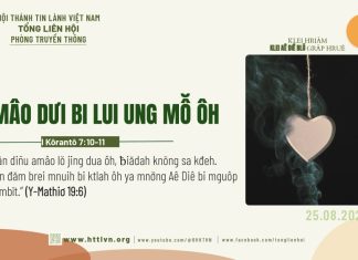 Amâo Dưi Bi Lui Ung Mô̆ Ôh – 25/8/2026