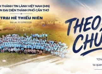 Trại hè Thiếu niên TP. Cần Thơ năm 2026 – Chủ đề “Theo Chúa”