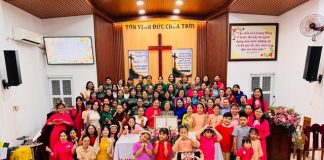 TP. HCM: Họp bạn Nữ giới tại Nhà thờ Tin Lành Gò Mây