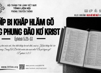 Hdĭp Bi Khăp Hlăm Gŏ Sang Phung Đăo Kơ Krist – 3/9/2026
