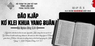 Đăo Kjăp Kơ Klei Khua Yang Ƀuăn – 16/9/2026