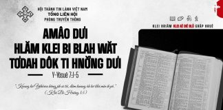 Amâo Dưi Hlăm Klei Bi Blah Wăt Tơdah Dôk Ti Hnơ̆ng Dưi – 25/9/2026